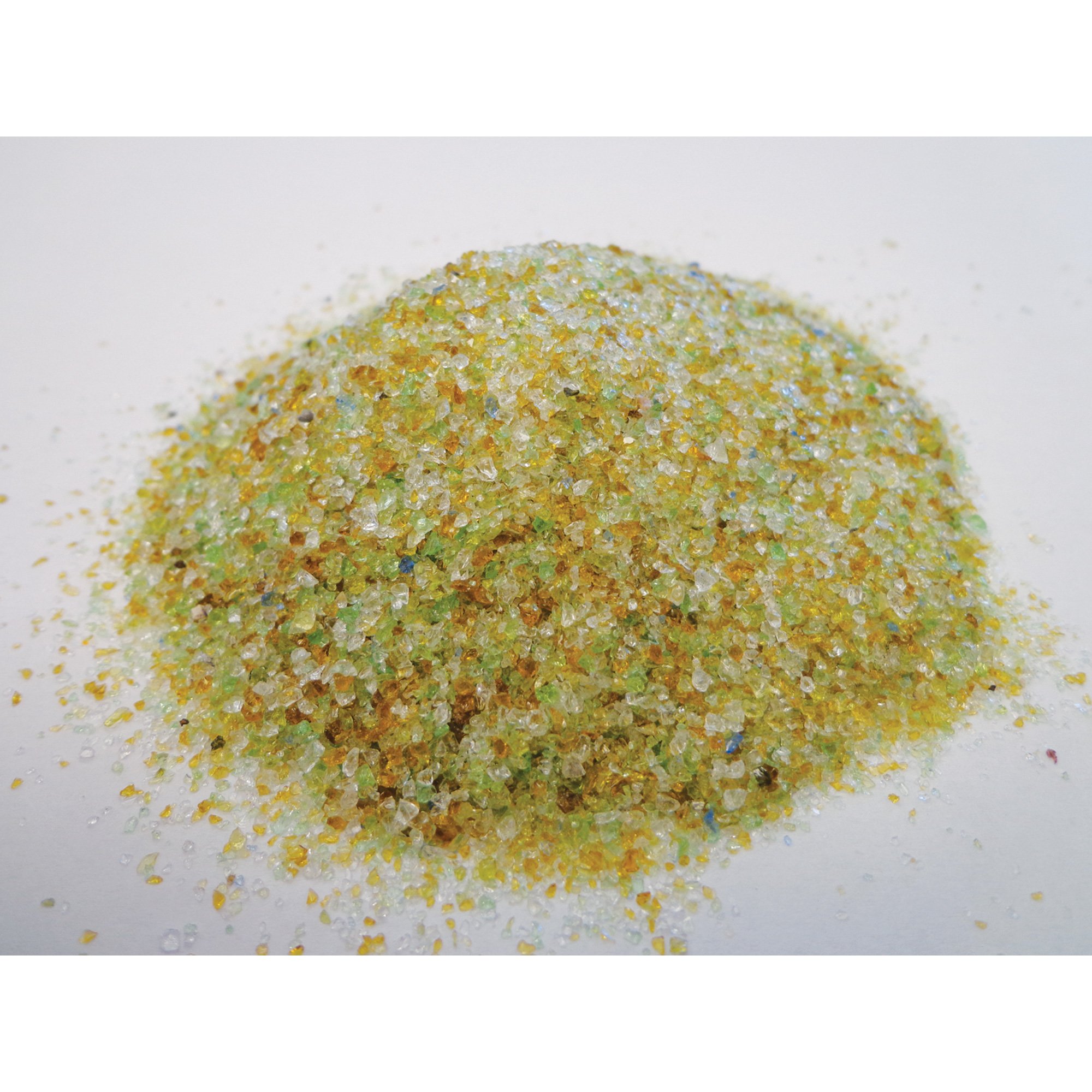 Glass Advantage Blasting Media — 15–35 Grit, Recycled Glass, 50-Lb. Bag, Model# 15.35.50.B